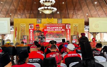 Ketua Umum DPP Madas Nusantara Yusuf Rizal Lantik DPD Madas Nusantara Pamekasan di Pendopo Ronggosukowati